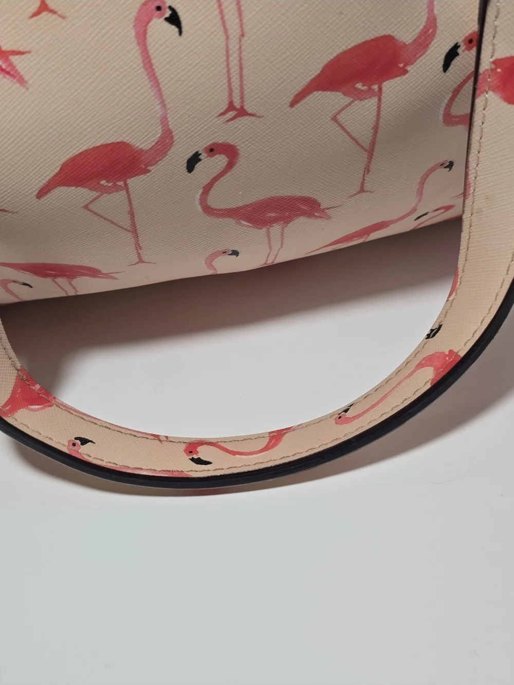 Kate Spade Pink Flamingo Dome Satchel
